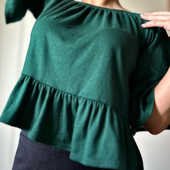 Rue21 Peplum Blouse - Picture 3 of 6